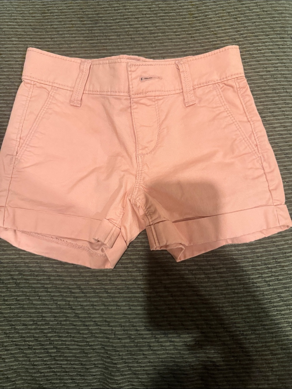 Old Navy Light Pink Cuffed Girls' Shorts